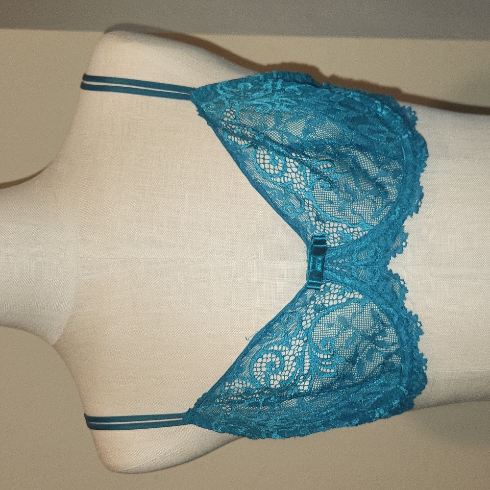 Simone Perele Celeste Lace Teal Bra 30DDD
